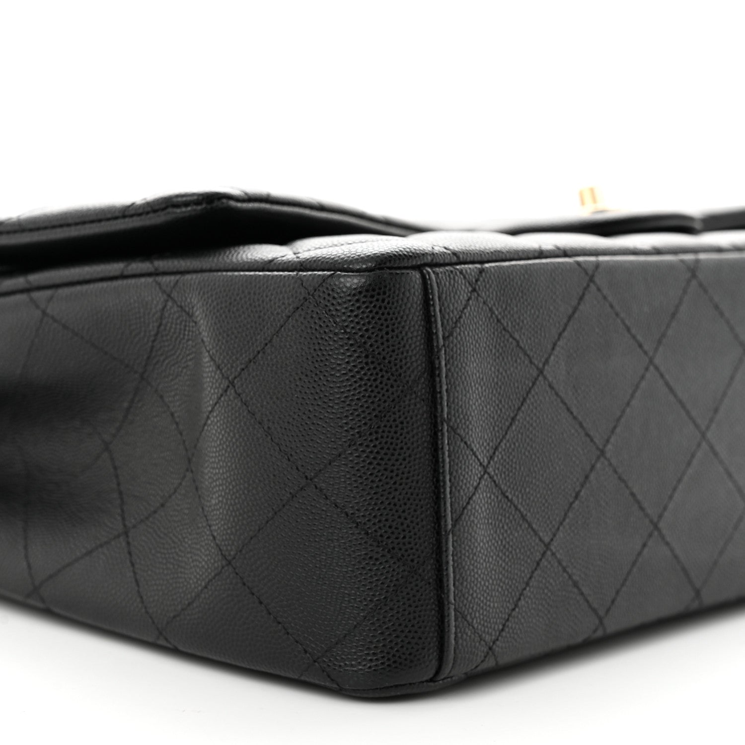 Chanel Caviar Quilted Maxi Double Flap Black 9 of 11