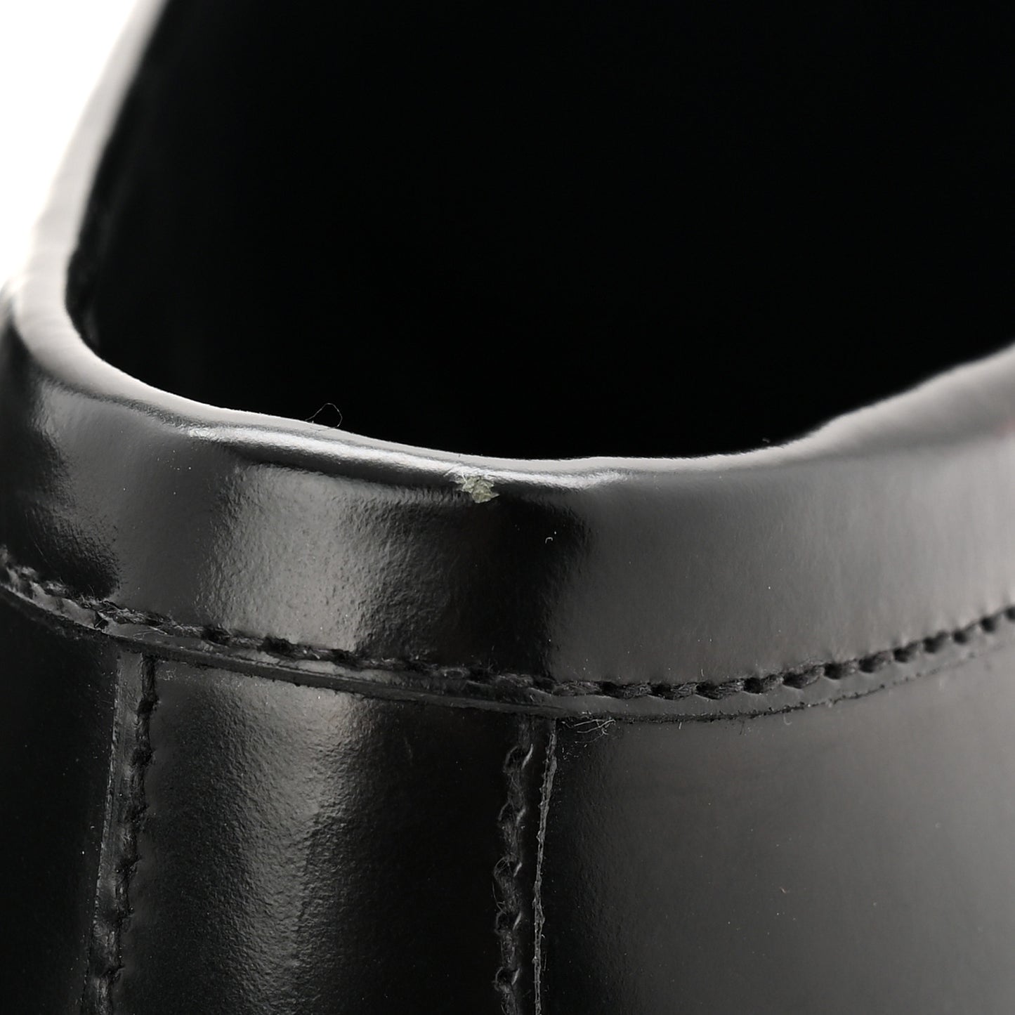 Calfskin Terra Moccassins 37.5 Black