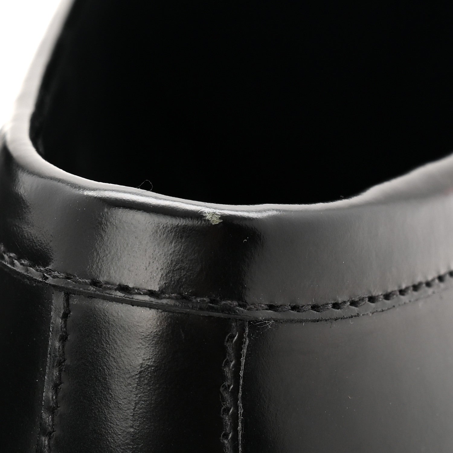 Givenchy Calfskin Terra Moccassins 37.5 Black 10 of 11