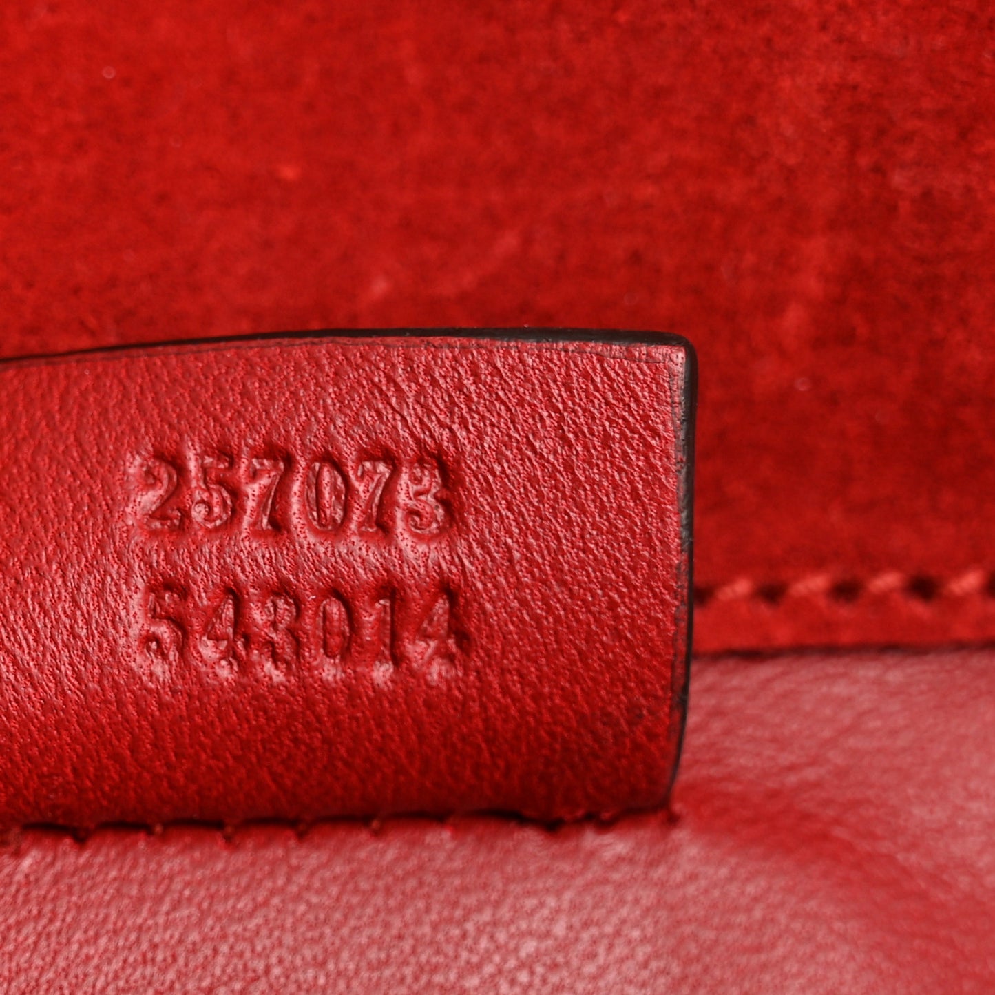 Patent Microguccissima Small Broadway Clutch Red