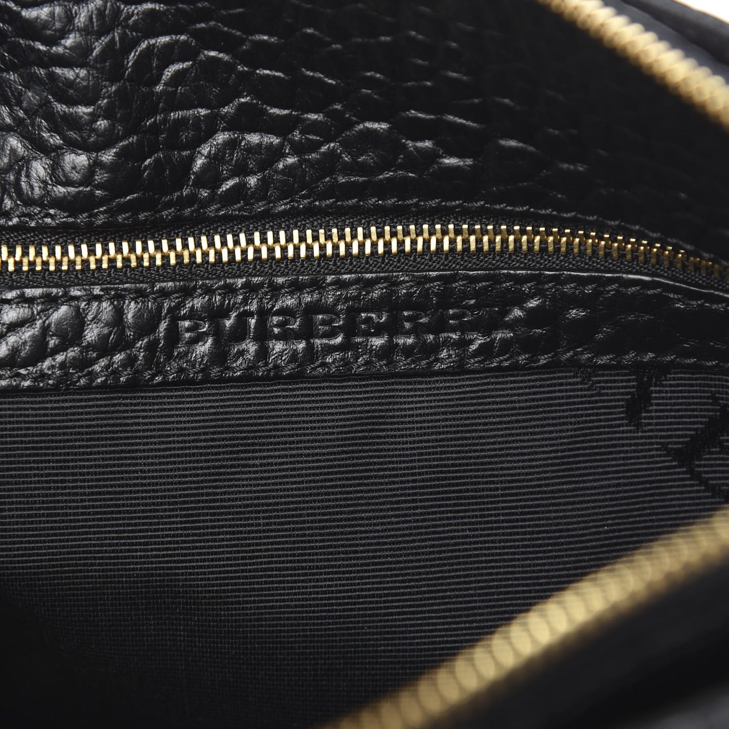 Signature Grain Calfskin Small Chichester Crossbody Clutch Bag Black