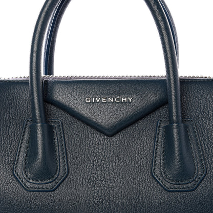 Givenchy Sugar Goatskin Small Antigona Prussian Blue 9 of 10