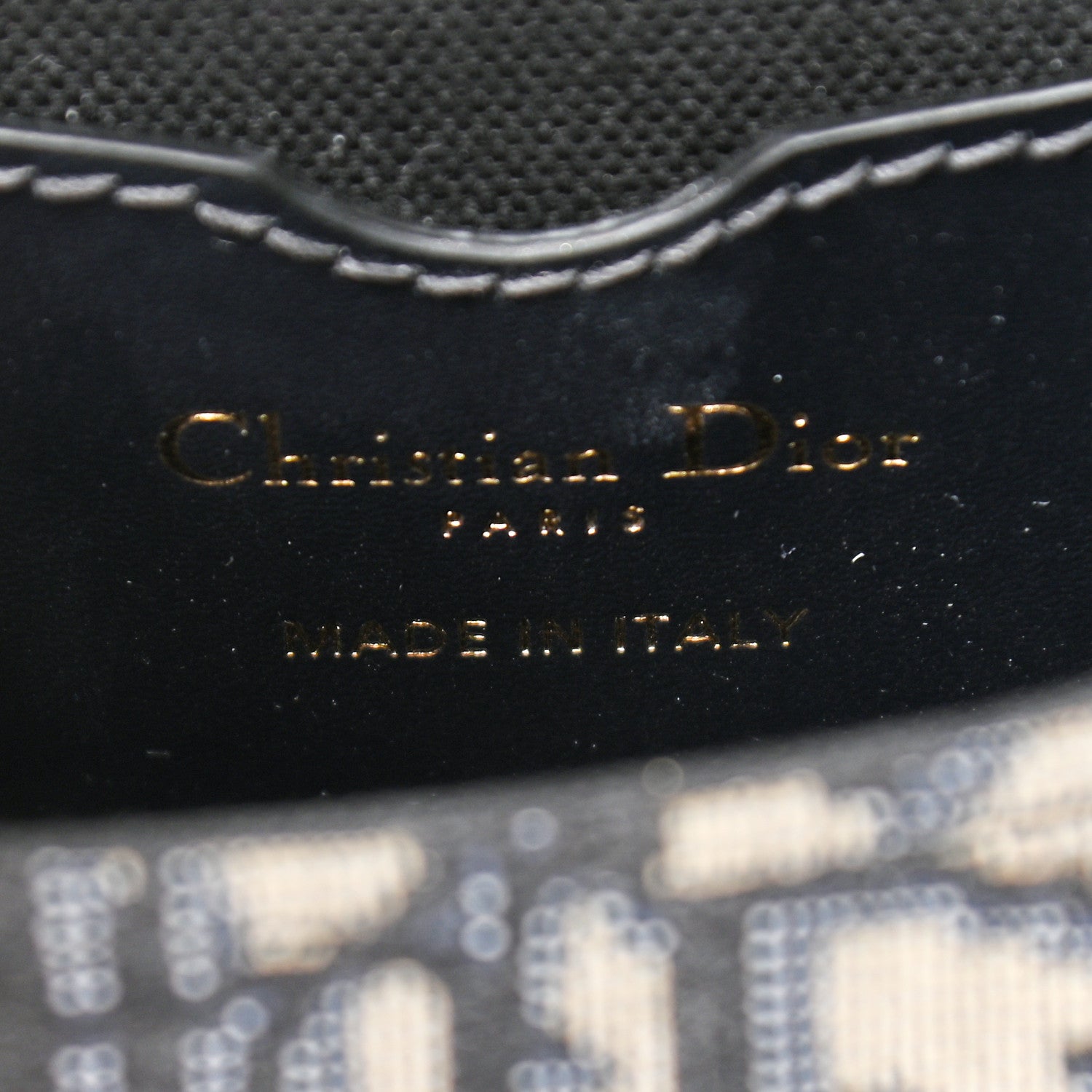 Christian Dior Oblique Small Bobby Flap Blue 6 of 10