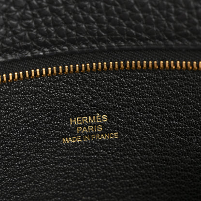 Hermes Togo Backpocket Pouch 25 Black 6 of 9