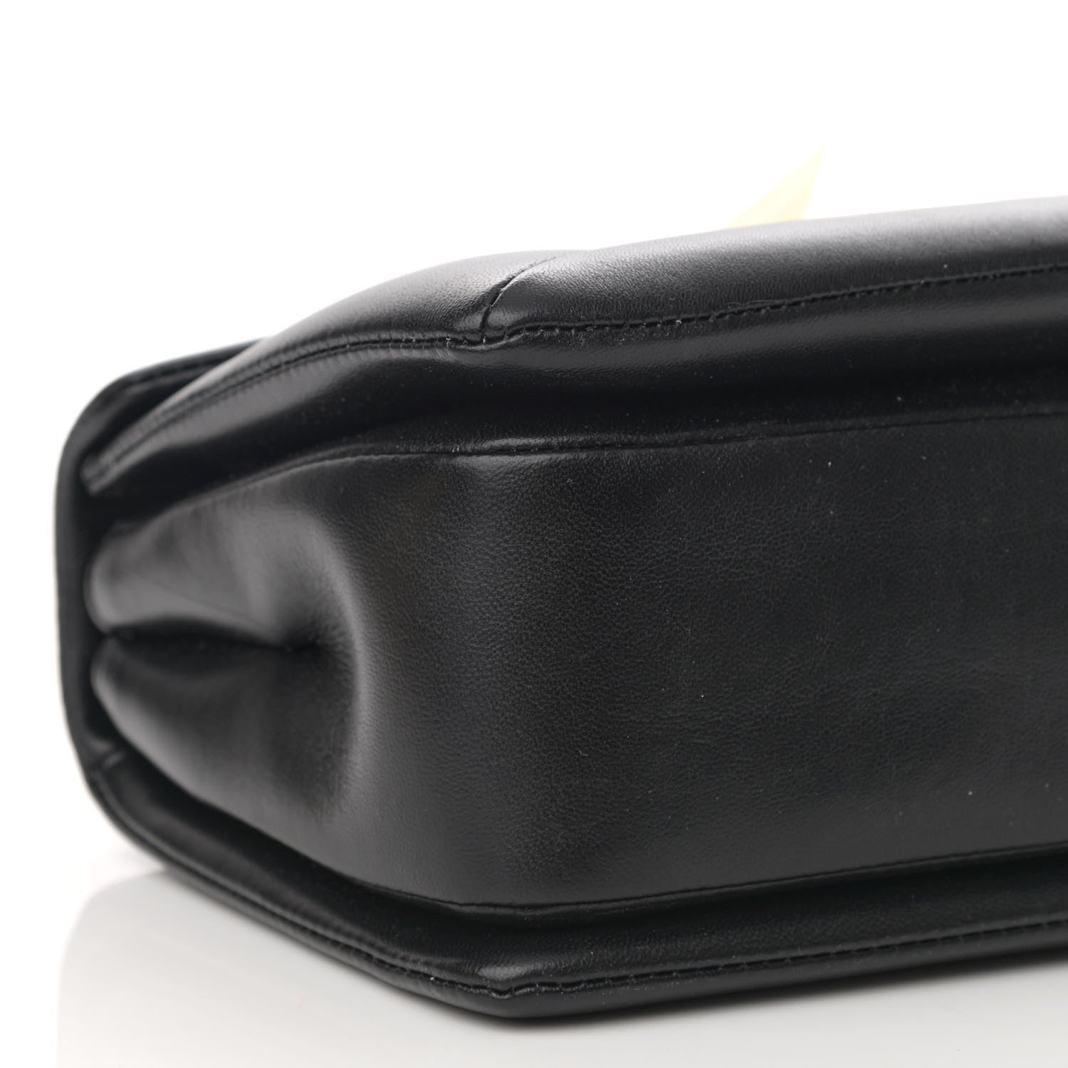Valentino Garavani Nappa One Stud Chain Clutch Black 9 of 10