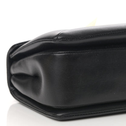 Valentino Garavani Nappa One Stud Chain Clutch Black 9 of 10