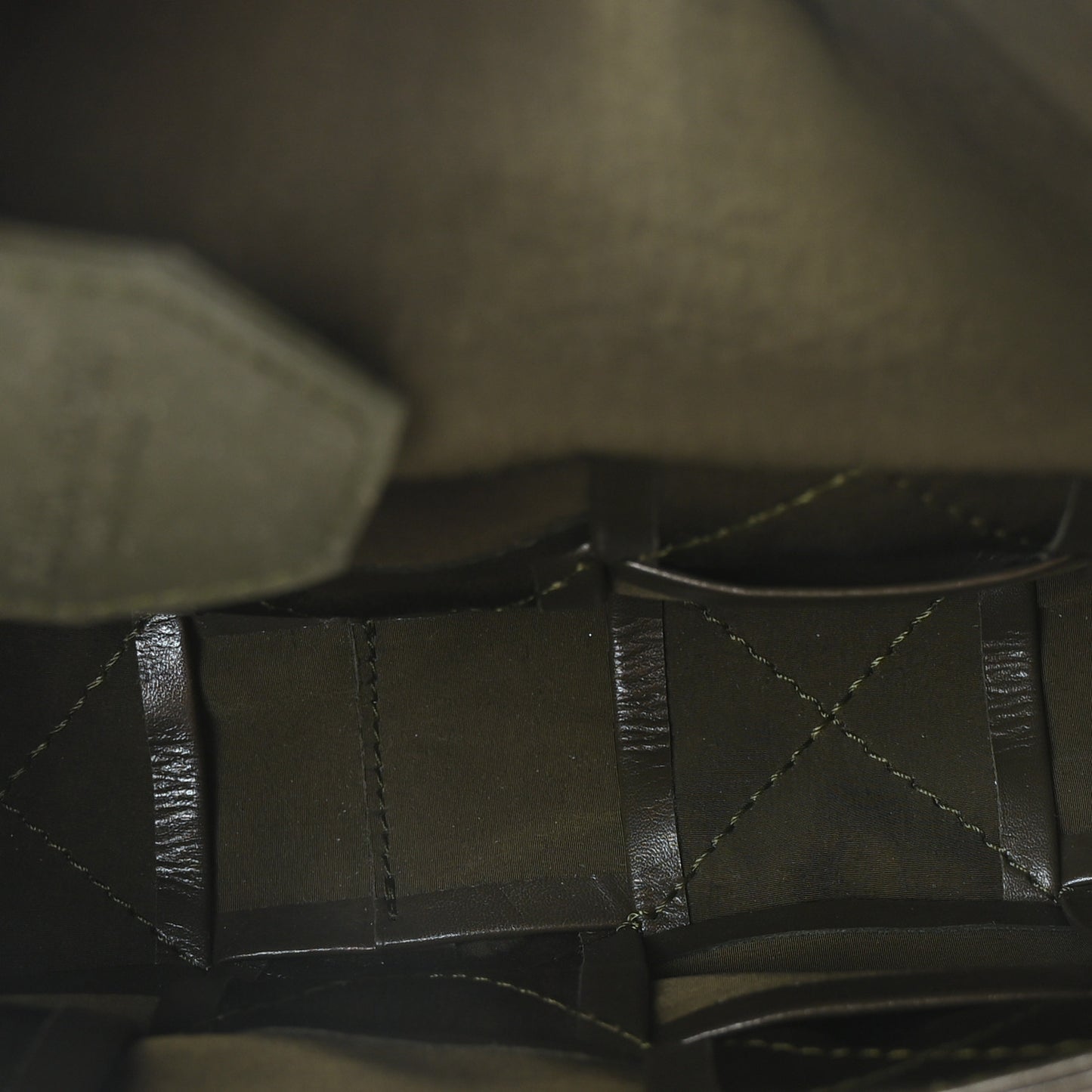 Paper Calfskin Intrecciato Cassette Belt Bag Crocodile