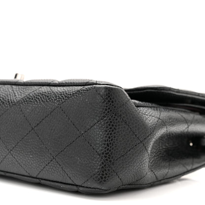 Chanel Caviar Quilted Medium Double Flap Black 9 of 9