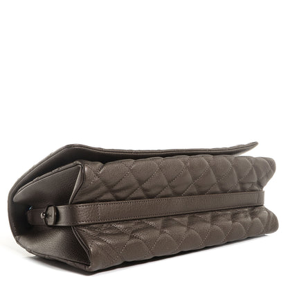 Chanel Metallic Goatskin Large City Rock Flap Silver 6 of 11