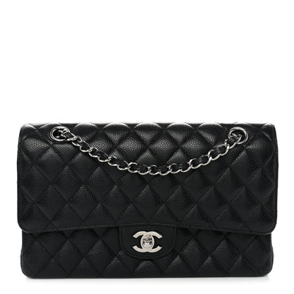 Chanel Caviar Quilted Medium Double Flap Black 1 of 11