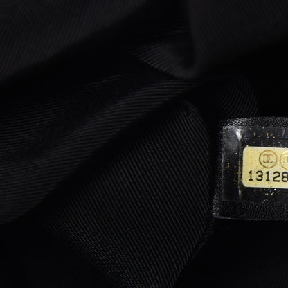Chanel Vinyl Large Stretch Spirit Cabas Black 7 of 7