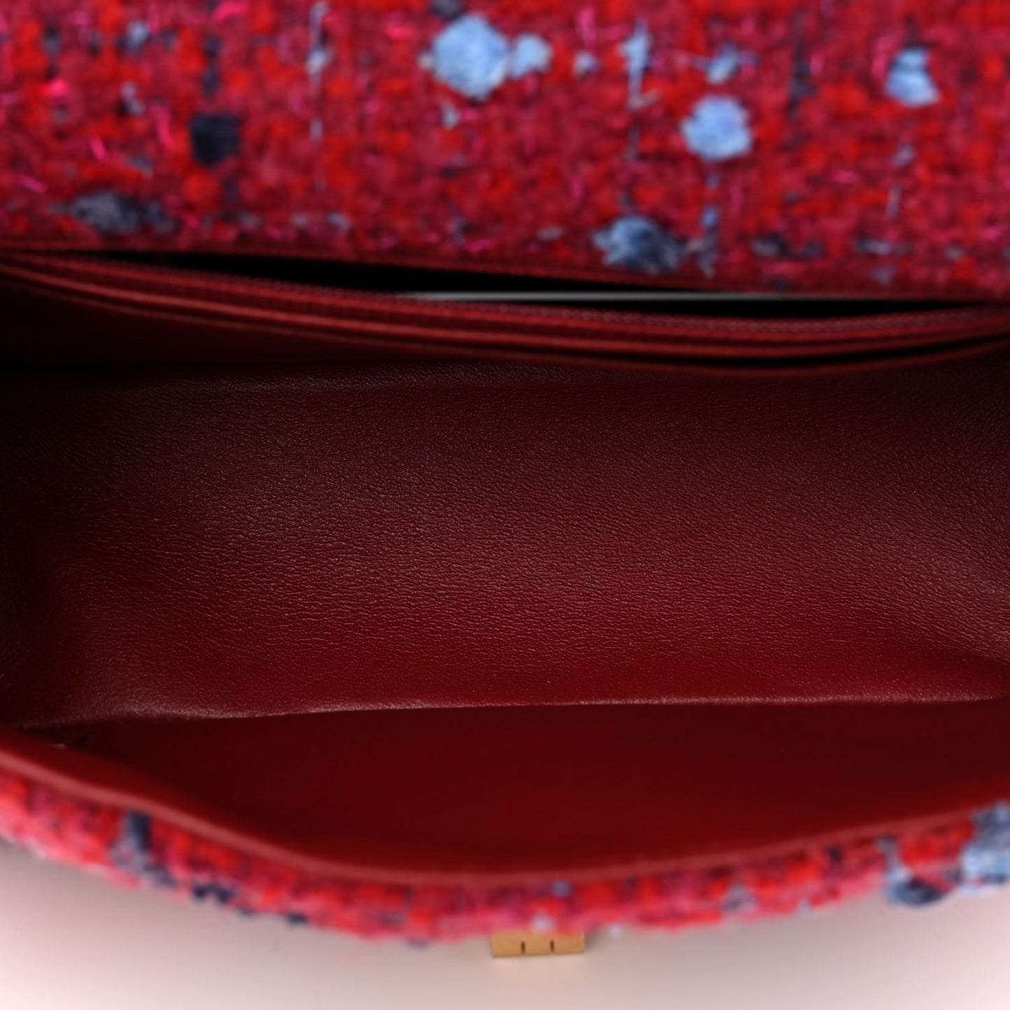 Tweed Quilted 2.55 Reissue Mini Flap Red Multicolor