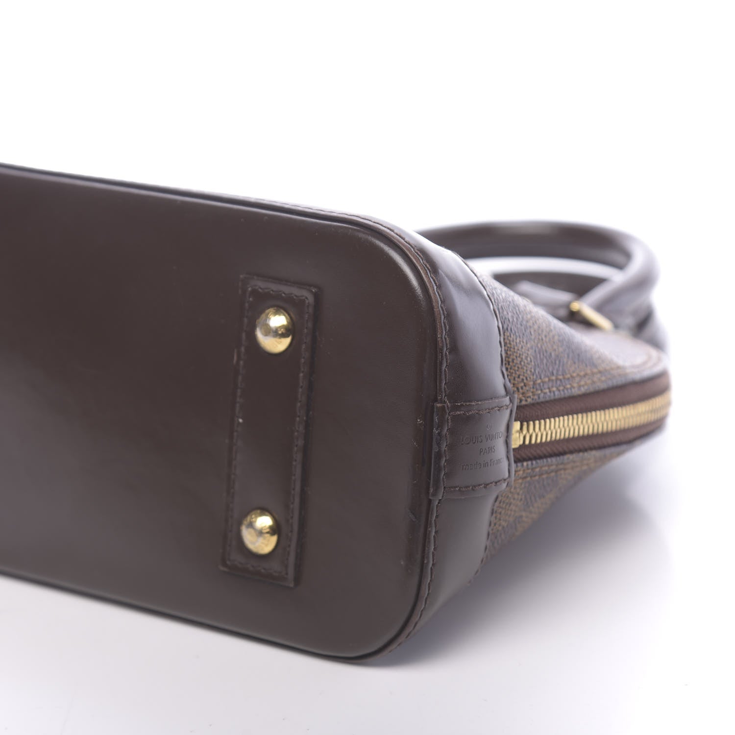 Louis Vuitton Damier Ebene Alma BB 9 of 10