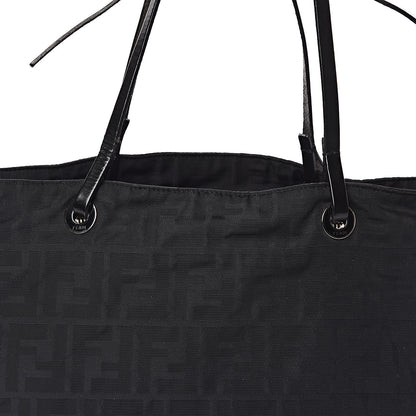 Fendi Zucca Tote Black 10 of 10