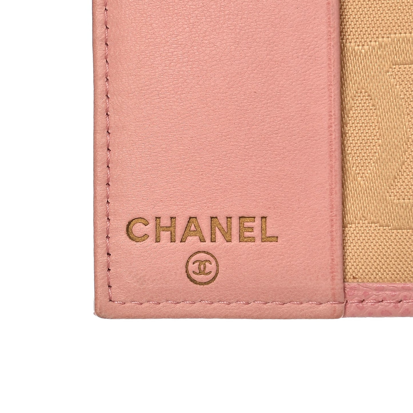 Caviar CC Passport Holder Pink