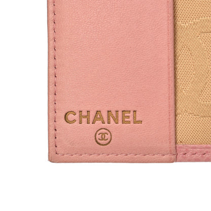Chanel Caviar CC Passport Holder Pink 8 of 9