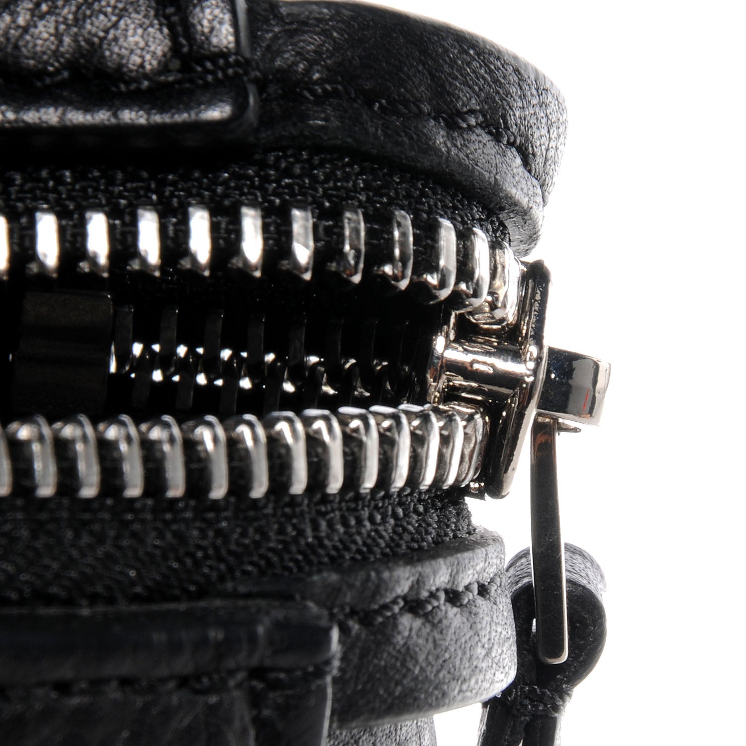Celine Textured Calfskin Medium Edge Shoulder Bag Black 9 of 9