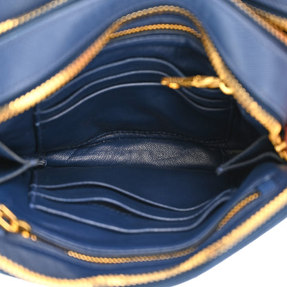 Prada Saffiano Camera Crossbody Bag Bleuette 5 of 9