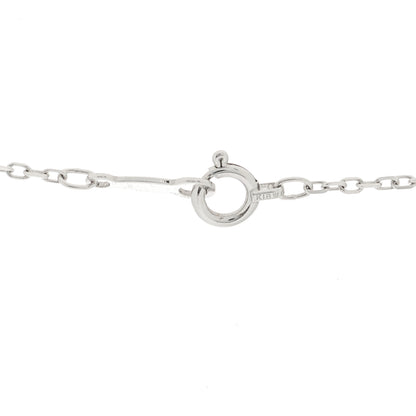 Mikimoto 18K White Gold Diamond Akoya Cultured Pearl 5.5mm Cluster Pendant Necklace 6 of 6