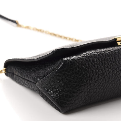 Burberry Signature Grain Medium Mildenhall Crossbody Bag Black 6 of 9