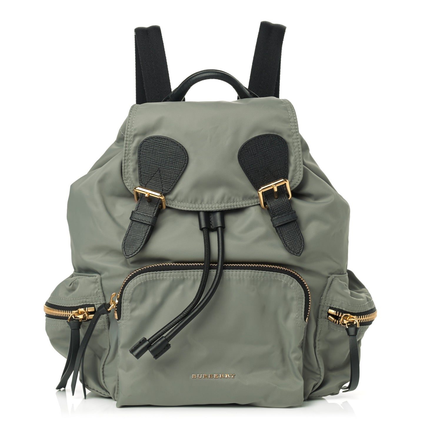 Nylon Medium Rucksack Backpack Apple Green