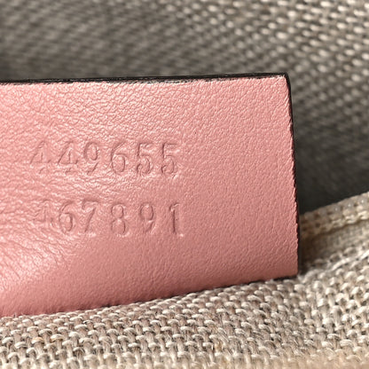 Gucci Soft Microguccissima Medium Zippered Satchel Soft Pink 7 of 10