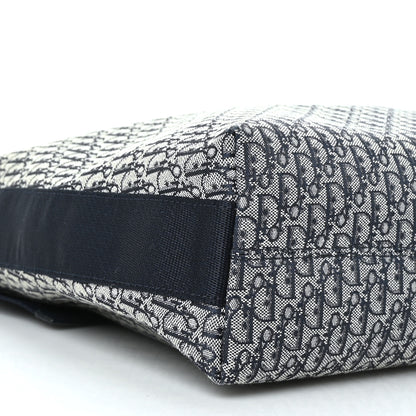 Christian Dior Canvas Diorissimo Large Messenger Bag Blue 7 of 8