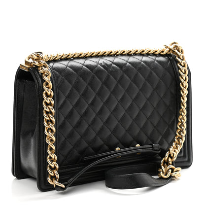 Chanel Caviar Quilted New Medium Boy Flap Black 3 of 14
