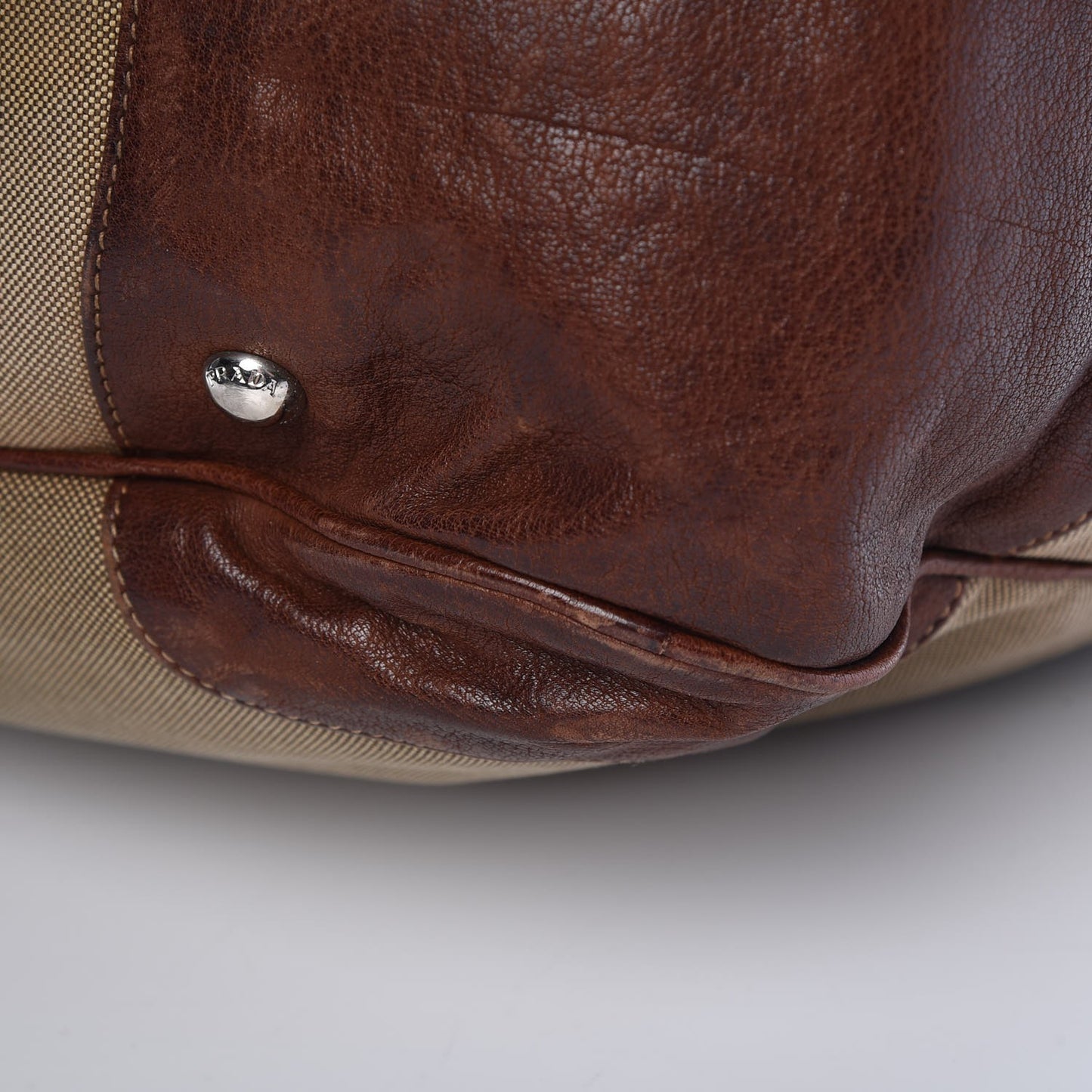 Jacquard Logo Frame Brown