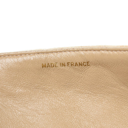 Chanel Canvas Quilted XL Jumbo Single Flap Beige 8 of 19