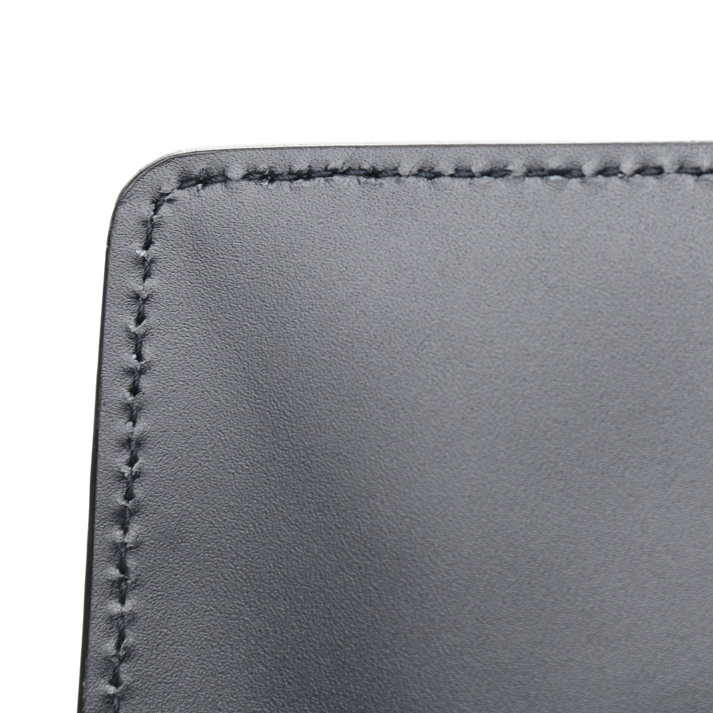 Guccissima Signature Single Buckle Flap Messenger Bag Navy