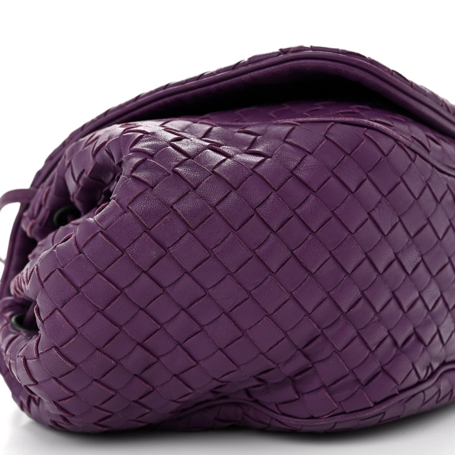 Bottega Veneta Nappa Intrecciato Drawstring Messenger Flap Monalisa 9 of 16
