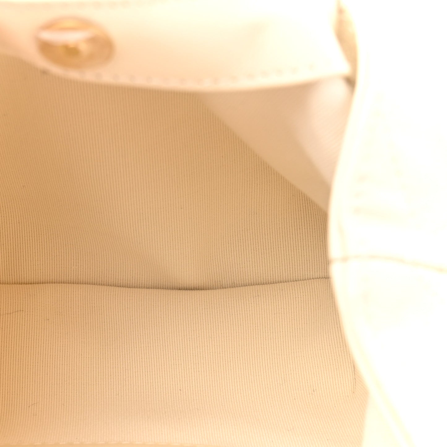 Lambskin Plexiglass Tortoise Shell Quilted Small Pouch Light Beige