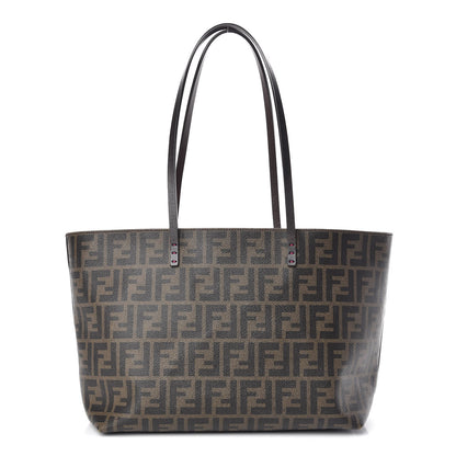 Fendi Zucca Spalmati Small Roll Tote Tobacco Fuxia 1 of 22