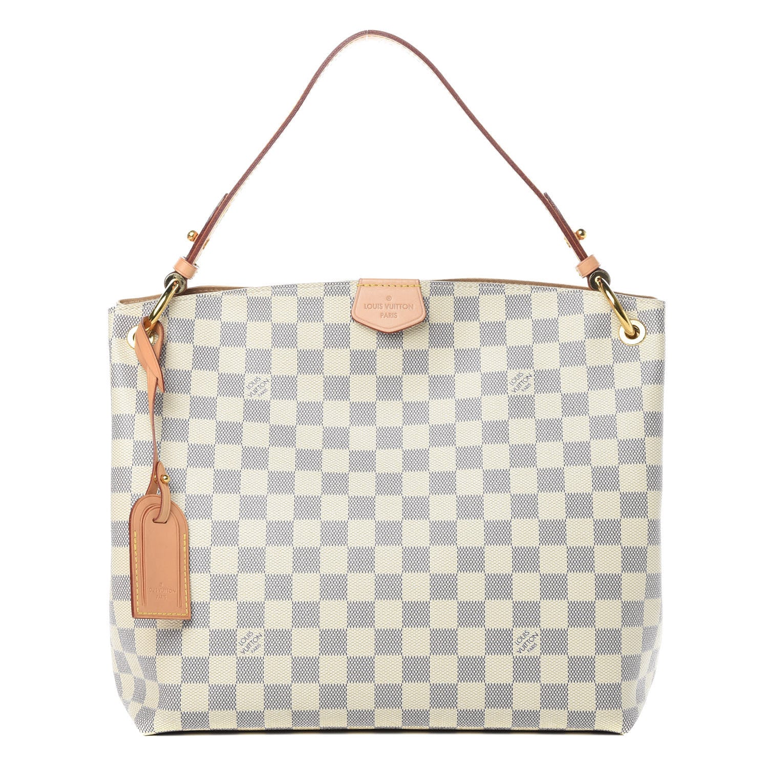 Louis Vuitton Damier Azur Graceful PM Beige 1 of 14
