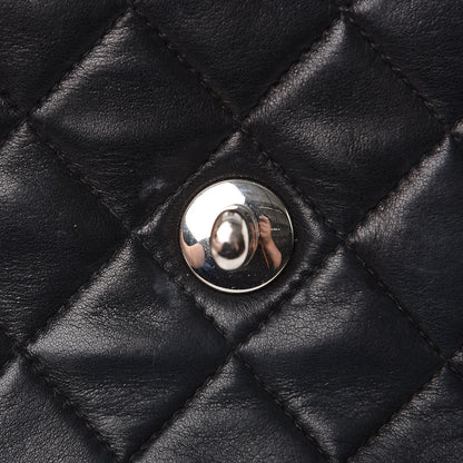 Chanel Lambskin Quilted Mini Square Flap Black 13 of 13