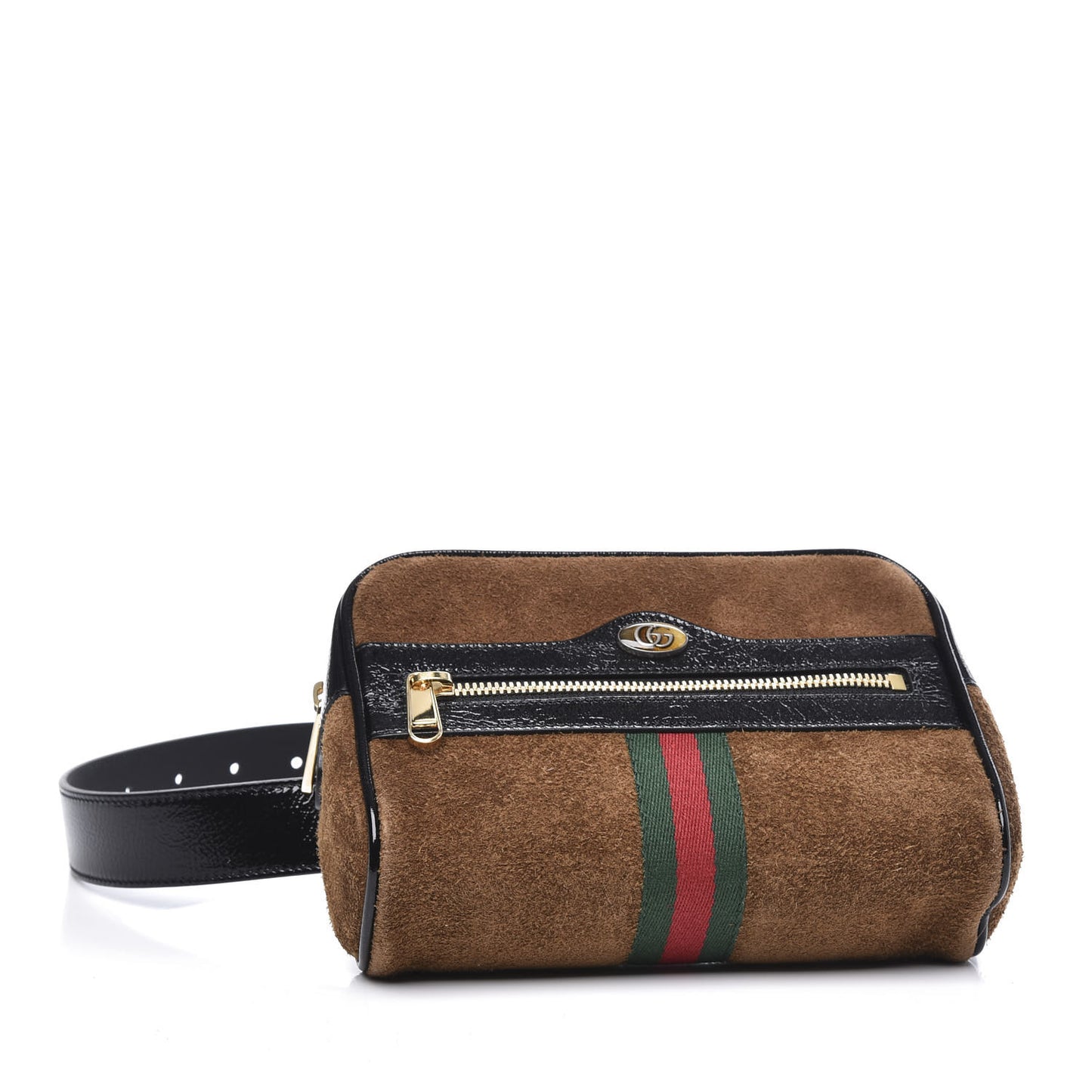 Suede Small Ophidia Belt Bag 85 34 Brown