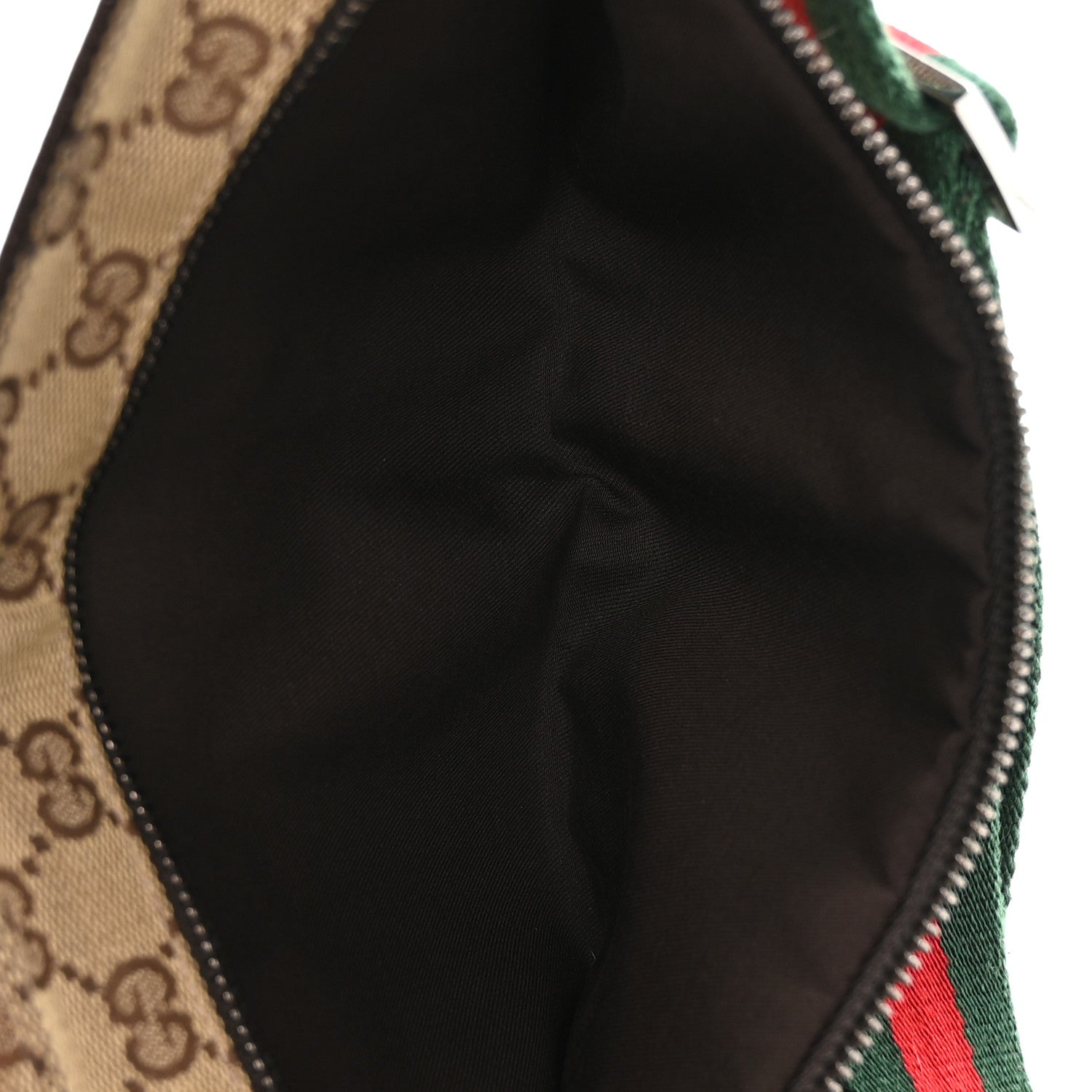 Gucci Monogram Web Belt Bag Dark Brown 5 of 10