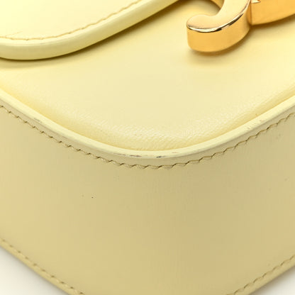Celine Shiny Calfskin Mini Claude Almond Green 10 of 15