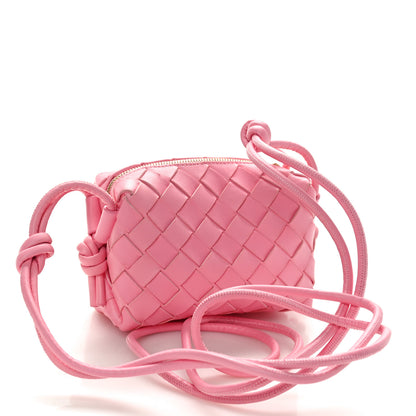Bottega Veneta Nappa Intrecciato Mini Loop Camera Bag Ribbon 3 of 9