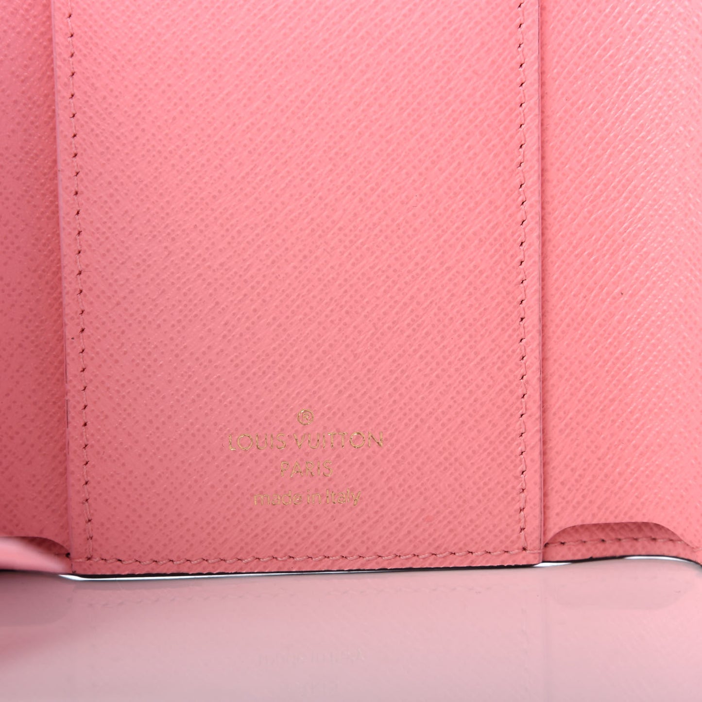 Monogram 2020 Christmas Animation Swing Ride Victorine Wallet Pink Poppy