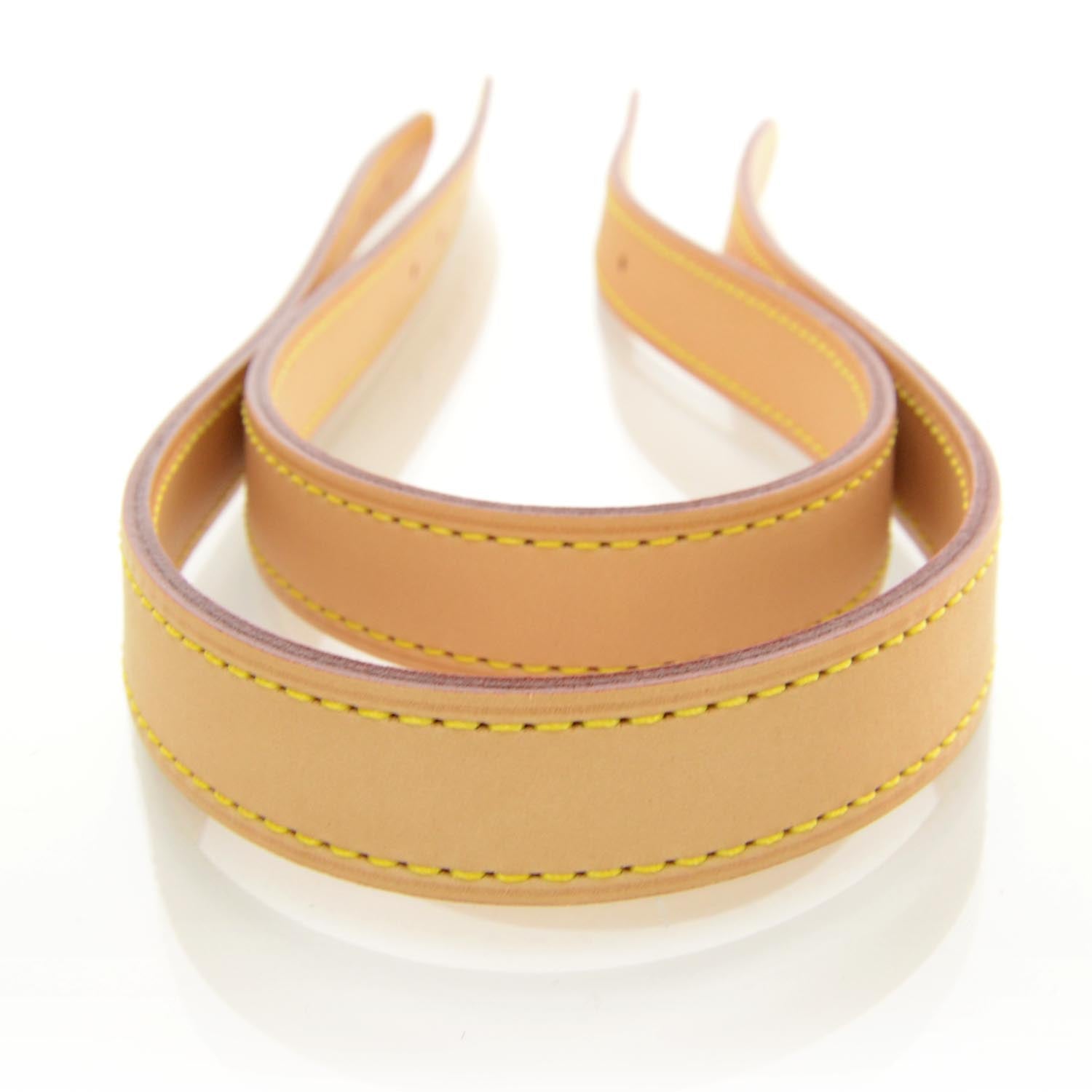 Louis Vuitton Vachetta Adjustable Replacement Straps for Palermo GM 2 of 3