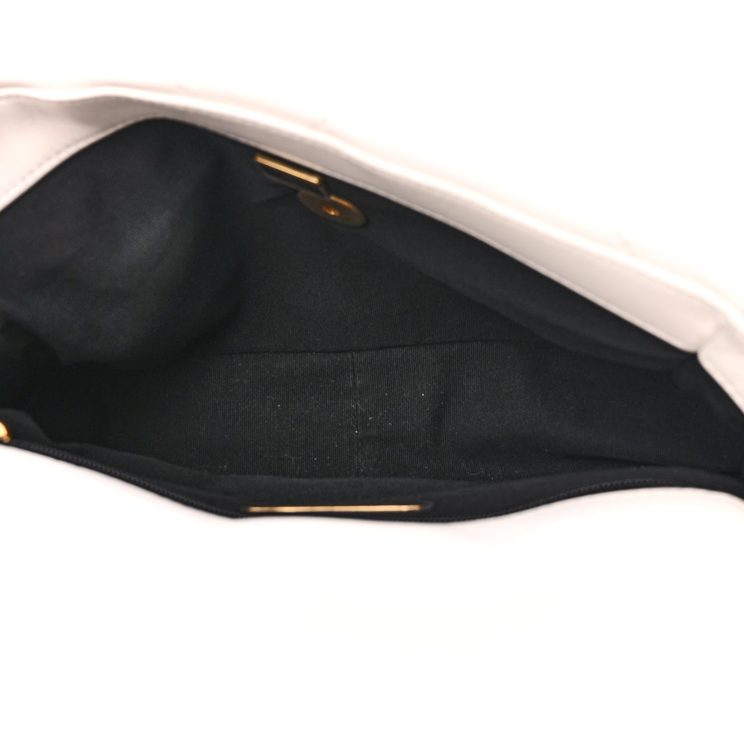 Chanel Lambskin Quilted Medium Chanel 19 Flap White 5 of 10