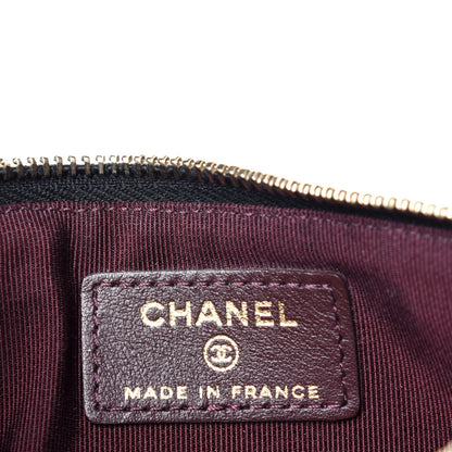 Chanel Caviar Quilted Classic Flat Wallet Pouch Black 11 of 22