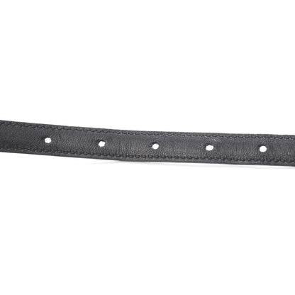 Gucci Moon Calfskin Nickel Interlocking G 20mm Belt 70 28 Black 6 of 7