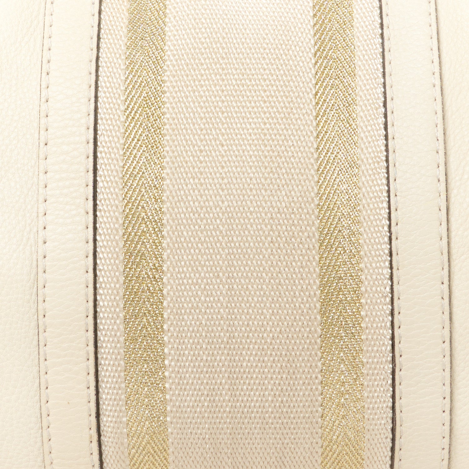 Gucci Calfskin Vintage Web Medium Boston Mystic White 11 of 14