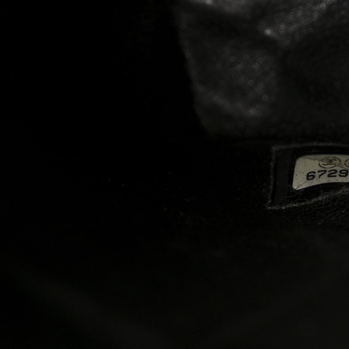Caviar Quilted Medallion Tote Black