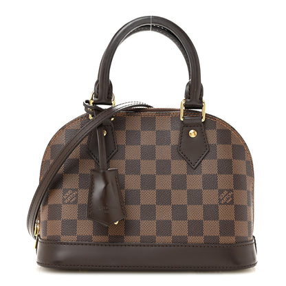 Louis Vuitton Damier Ebene Alma BB 1 of 15