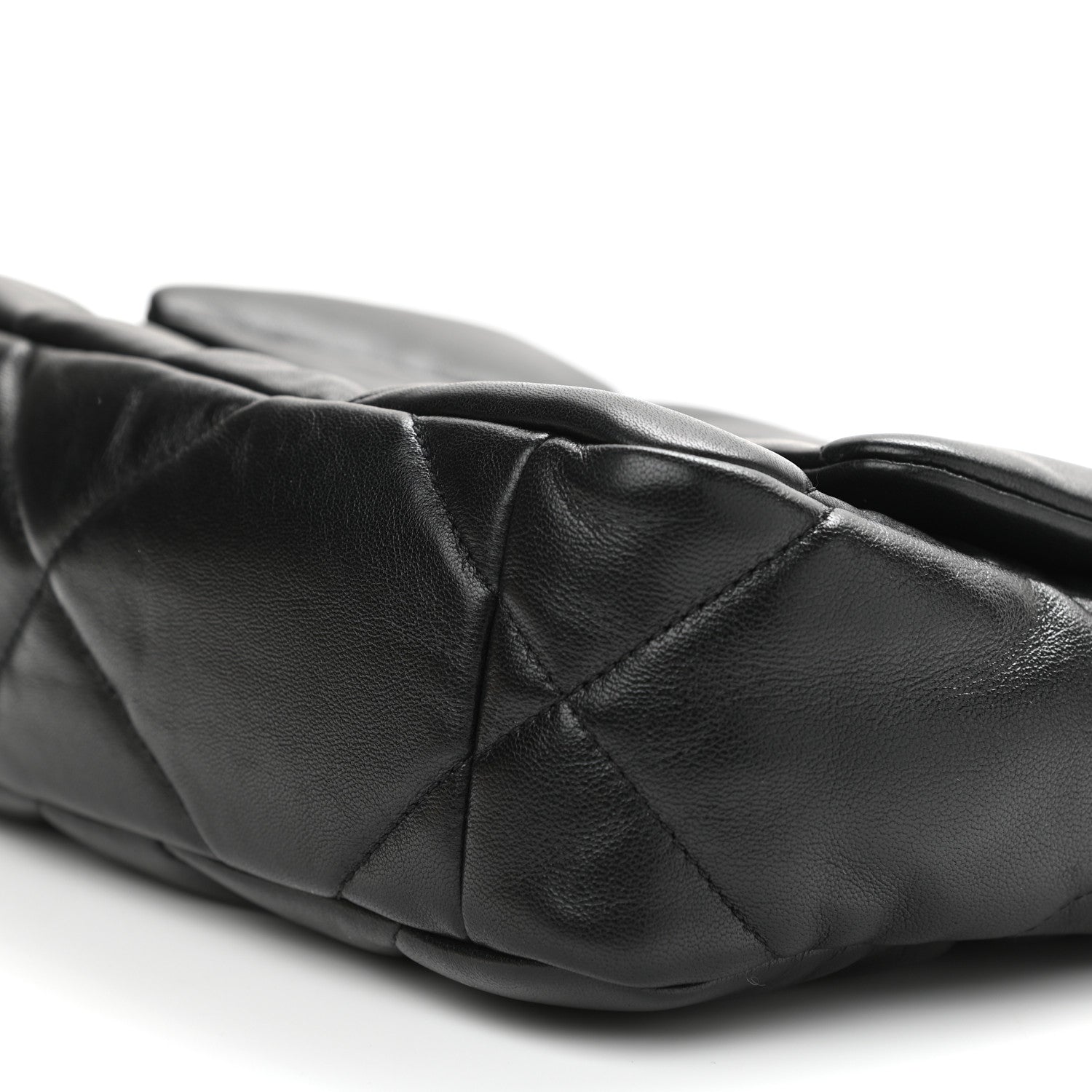 Chanel Lambskin Quilted Medium Chanel 19 Flap Black 10 of 11