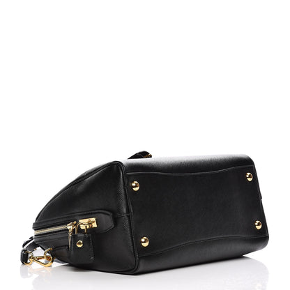 Prada Saffiano Lux Bowler Black 5 of 8